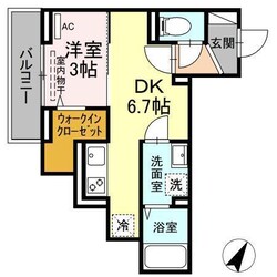 溝の口駅 徒歩3分 3階の物件間取画像